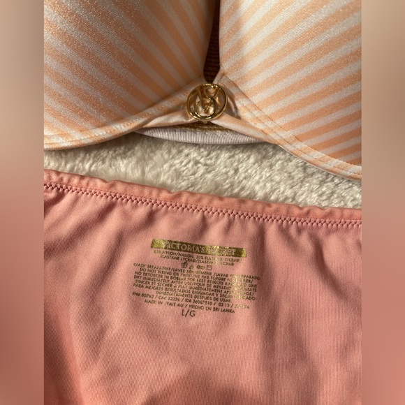 VS bombshell swim set 36DD &L pink bottoms - Picture 5 of 13